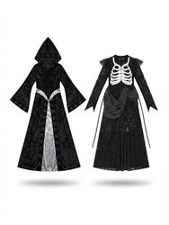 (FV-2377)  Y2K Gothic Vintage style velvet Dresses..