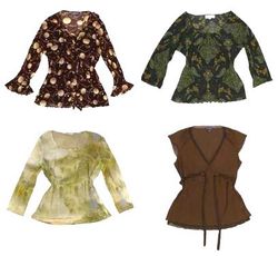 Y2K Earthy Grunge Tops