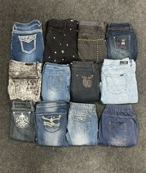 Y2K Embellished/Embroided Jeans