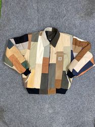 Upcycled Carhartt Detroit Jacket
