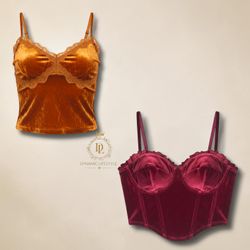 Velvet camisole