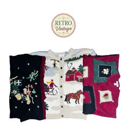 Christmas vintage & unique jumper style |E|