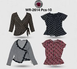 Y2k polka dot tops WR-2614