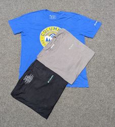 ZV00119 Columbia Round Neck T-Shirts Bundle