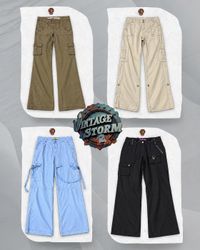 Y2K Denim Cargo Pants