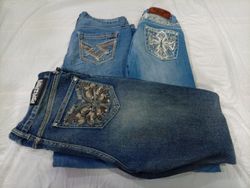 CR10829 Y2K Flare Jeans