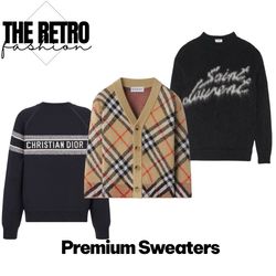 Christian Dior, Burberry & YSL Sweaters.       #69..