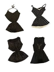 Y2K Indie Dark Cami Tops-ST-206