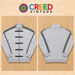 CR2216 UPCYCLED TOGGLE ZIP TRACK JACKET