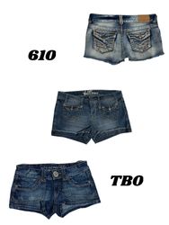 Y2k Denim sexy short (Brand) BONGO’ Mudd etc.