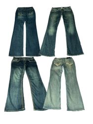Y2K FLARE JEANS 👖 |V-T837