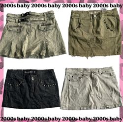 Combat baddies: mini skirts-206