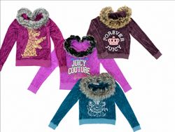 Juicy Couture Velour Fur Hooded Zip Hoodie | Women..