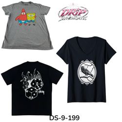 Retro Printed T-Shirt Mix for Resellers (DS-9-199)