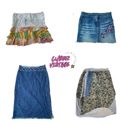 Y2K & Vintage Skirt Mix | Wholesale Collection(MH-..