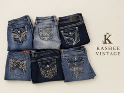 vintage dream flared jeans