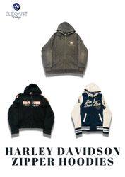 Harley Davidson Zipper Hoodies - EVM01136