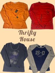 Y2K Sporty & Graphic Tops(TH/794)