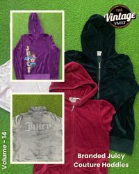 Branded Juicy Couture Hoodies, Volume:14, 06 Piece..