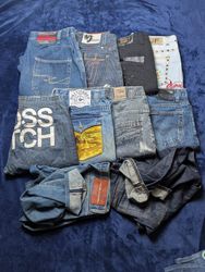 Hip-hop & Selvedge branded jeans bundle