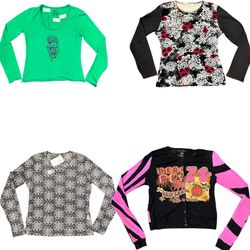 Y2k long sleeves shirt