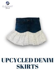 Upcycled Denim Skirts - EVR0286