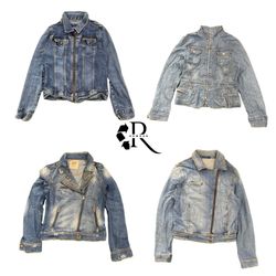 Y2K NYC IT Girl Denim Jacket RW-2567