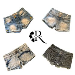 Y2K Paris Hilton Denim Mini Short RW-2560