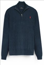 Polo Half Zip And Cabel Knwite
