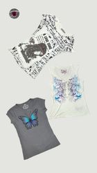 Y2k baby tee’s WR2176