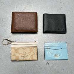 Coach Wallets and Card Cases
