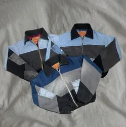 Upcycled Levi’s Denim Crop Jackets