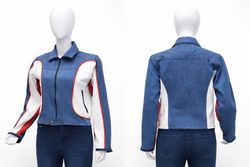 CR2155 Upcycled Denim Work Jacket