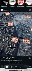 true religion women and men’s jeans mixed bundle