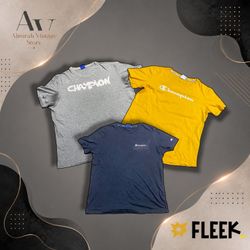 CHAMPION crew neck t shirts