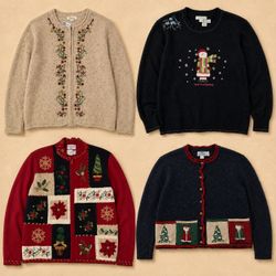 Y2k Festive Holiday Sweaters
