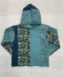 Upcycle Quilted Hoodie (DV -08)