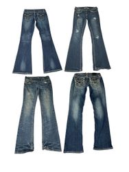 Y2K flare jeans | V-T699
