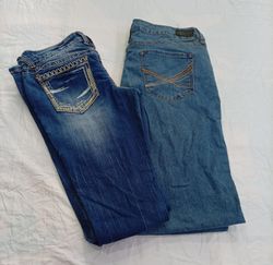 CR12473 Y2K Flare Jeans