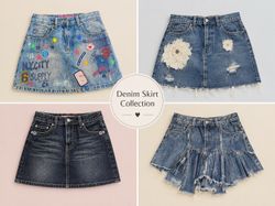 It Girl Denim Skirts