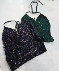 CR11353 Upcycled Beaded Tops