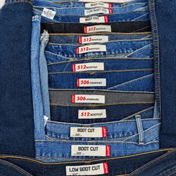 Vintage Levi’s Jeans Bundle – 506 Standard, 527, 5..