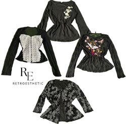 Y2K NATURE VIBE GIRL FULL SLEEVE TOPS RE-3622