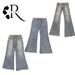 Y2K Paris Hilton Girl Denim Jeans RW-2470