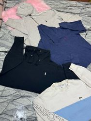 Ralph Lauren Lacoste And Carhartt sweatshirt hoodi..