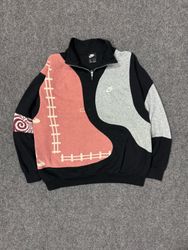 Upcycled Nike 1/4 zip