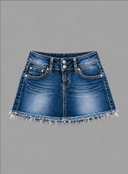 Y2K Vintage Denim Mini Skirts