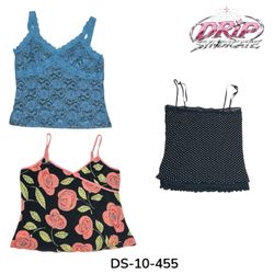 Y2K Style Women's Camisole Tops (DS-10-455)