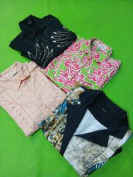 Printed cotton blouse RF # 008