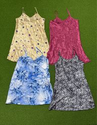Yv1538 Satin Slip Camisoles with Lace Trim